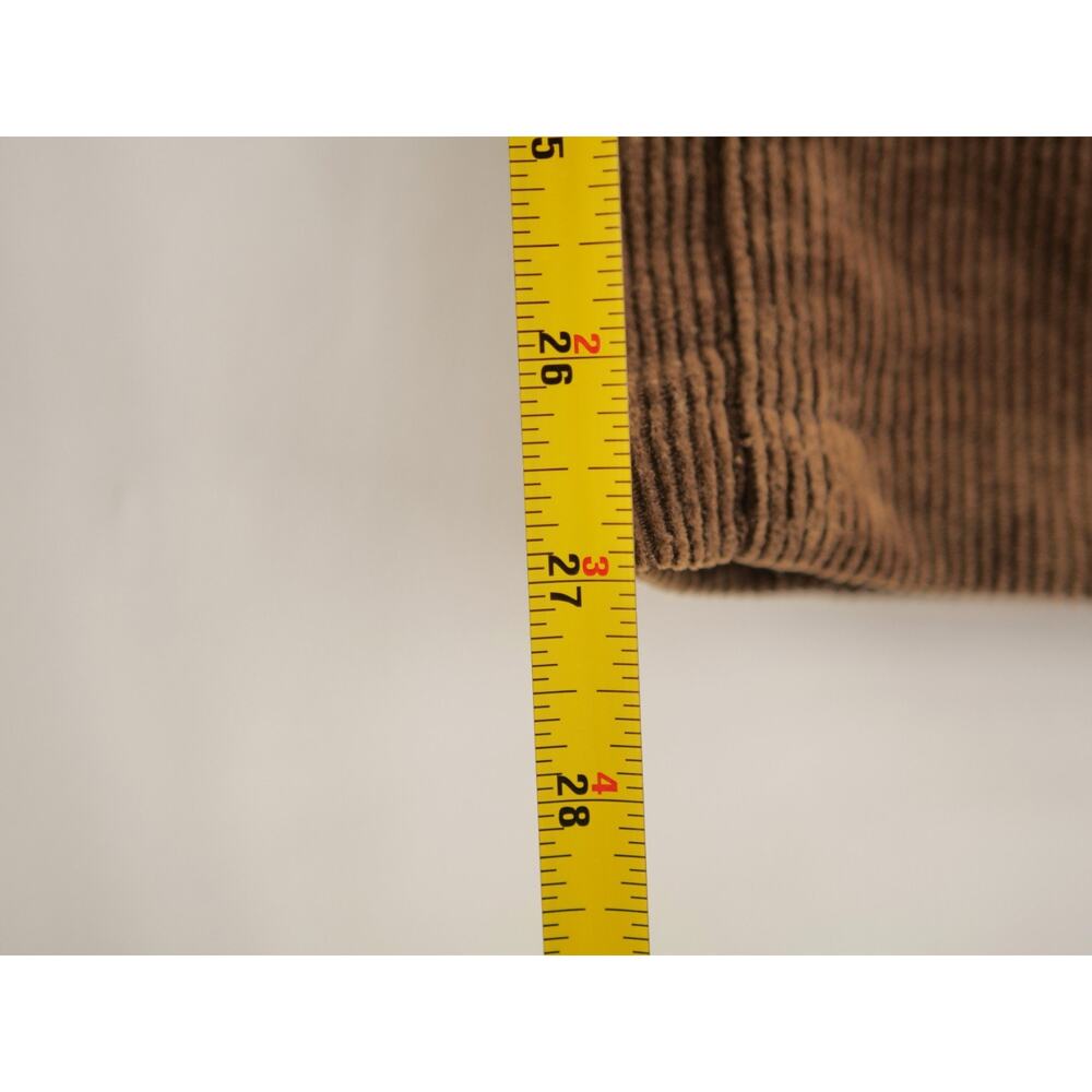 Katin Corey Corduroy Pants Mens 33x27 Brown Slim Straight Stretch Chino - Picture 5 of 10